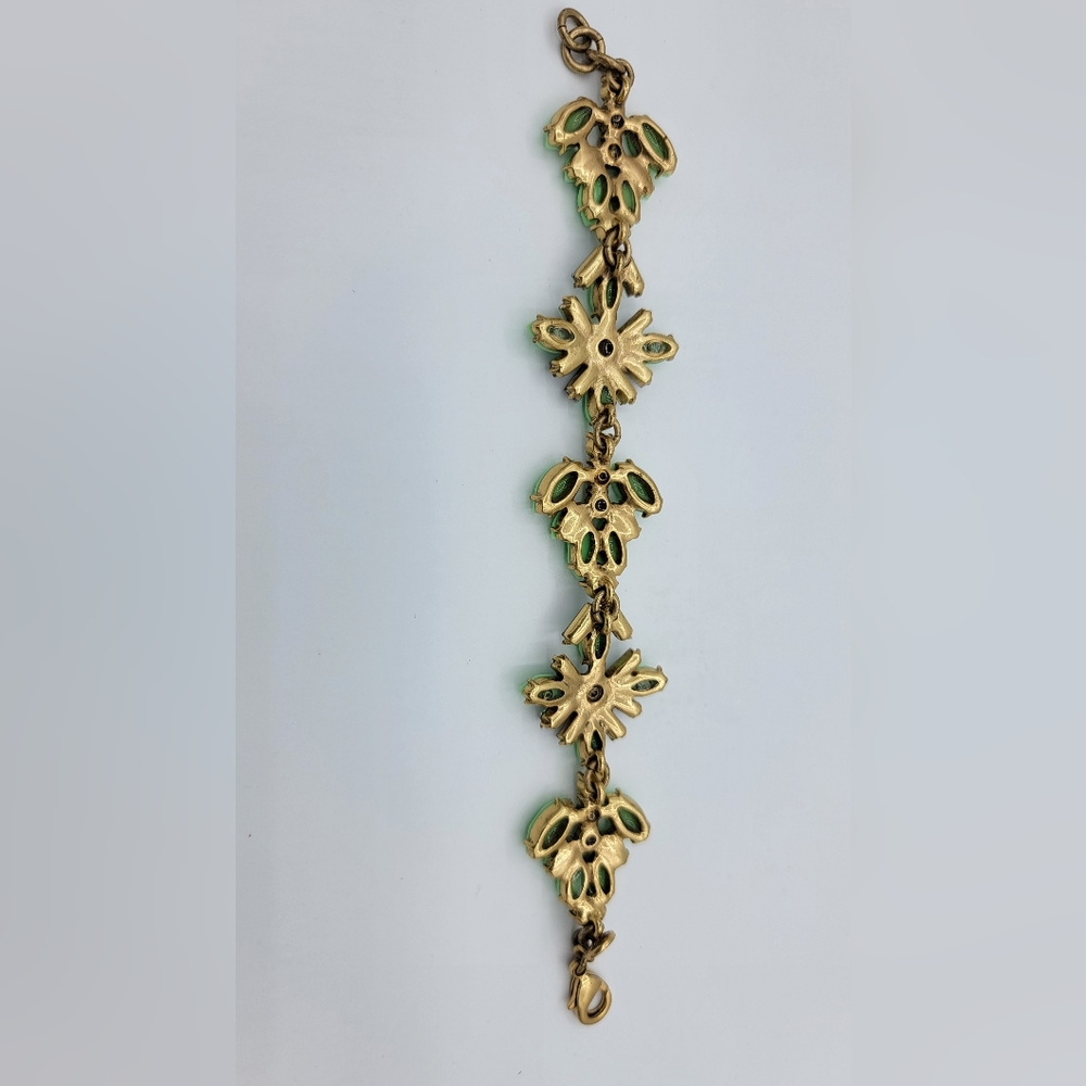J.crew Factory Gemstone Blossoms Bracelet in Neon Mist - Picture 6 of 7